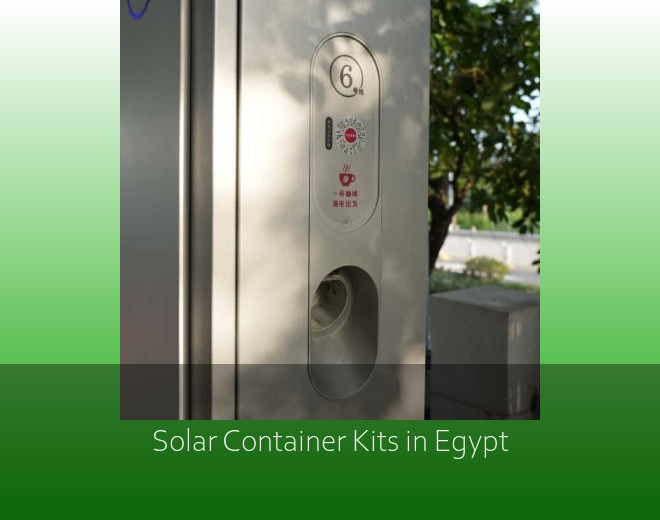 Solar Container Kits in Egypt